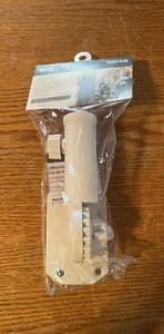 White Aluminum Outdoor Flag Pole Mounting Bracket Style Selections(H109-110-111) - Picture 1 of 4