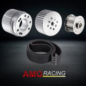 Kit de polea de transmisión por correa Billet de aluminio Gilmer para bloque pequeño Chevy 305 350 LWP - Imagen 1 de 5