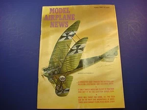 Model Airplane News August 1963 National Air Museum Noise Will Shoot You Down - Bild 1 von 1
