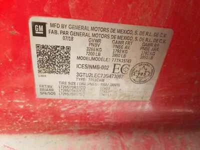 Used Fuse Box Engine fits: 2018 Gmc Sierra 1500 pickup ID 23387799 Grade A - Image 1 of 4
