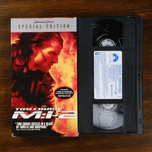 Mission Impossible 2 (2001) - VHS Action - Tom Cruise - GREAT CONDITION - Picture 1 of 8