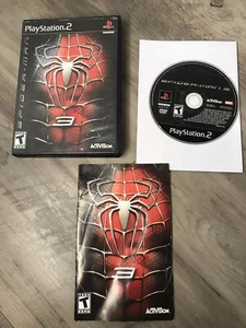 Sony PlayStation 2 - (Spider-Man 3 w/Manual 2007) Preowned Tested - Picture 1 of 8