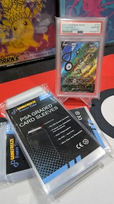 PSA Perfect Fit Graded Card Sleeves - Pack Of 200 - Imagen 1 de 3