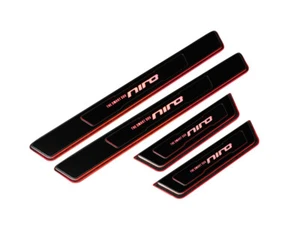 Interior Lights Step Door Scuff LED Plate Red (Fits: KIA 2017+ Niro) - Bild 1 von 7