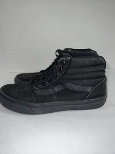 Womens Vans Atwood Hi Canvas Black Size 8.5 Skate Shoe Sneaker - Picture 1 of 13