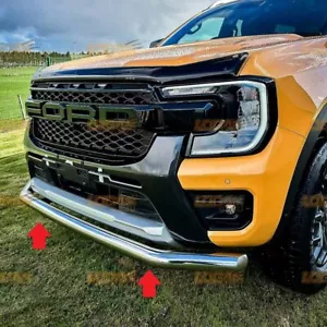 Ford Ranger RAPTOR Nudge Bull Bar Spoiler Bumper City Guard 2023 - 2024 - Picture 1 of 3