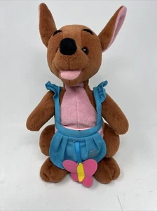 Vintage 1997 Disney’s Winnie the Pooh Peek-A-Roo Kanga 12” Plush Toy Mattel - Picture 1 of 5