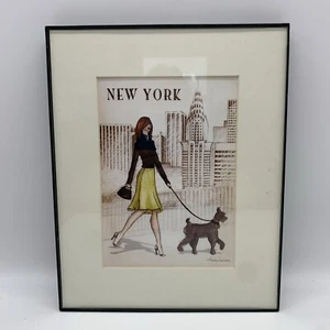 Andrea Laliberte Art Print Picture Framed New York 8”x10” - Picture 1 of 9