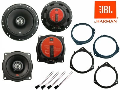 JBL Lautsprecher Set für Opel Corsa D  Bj 06 - 08 Tür vorne hinten 375 Watt - Bild 1 von 4