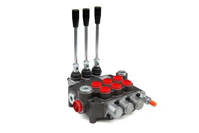 Chief Directional Control Valve, 21 GPM, SAE 10/12 Inlet/Outlet, 3 Spool - Image 1 of 4
