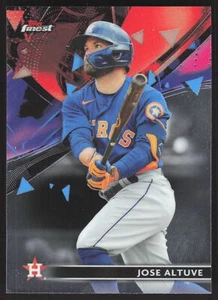 2021 Finest #96 Jose Altuve - Picture 1 of 2