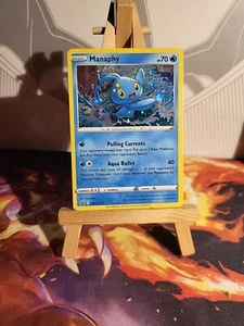 Manaphy SWSH275 Holo Sword & Shield Black Star Promo Pokemon Card NM/Exc - Picture 1 of 2
