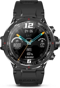 VEHO KUZO F1-S GPS Sports Smartwatch IOS, Android, Touchscreen - Black Sealed - Picture 1 of 5