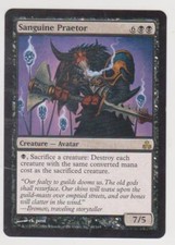 Magic MTG Tradingcard Guildpact 2006 Sanguine Praetor 60/165