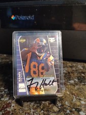 Torry Holt On Card Auto 99 Triumph Rams!