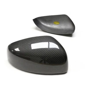 3K DRY Real CARBON FIBER SIDE VIEW MIRROR COVERS FOR 2009-2020 NISSAN 370Z Z34 - Picture 1 of 7