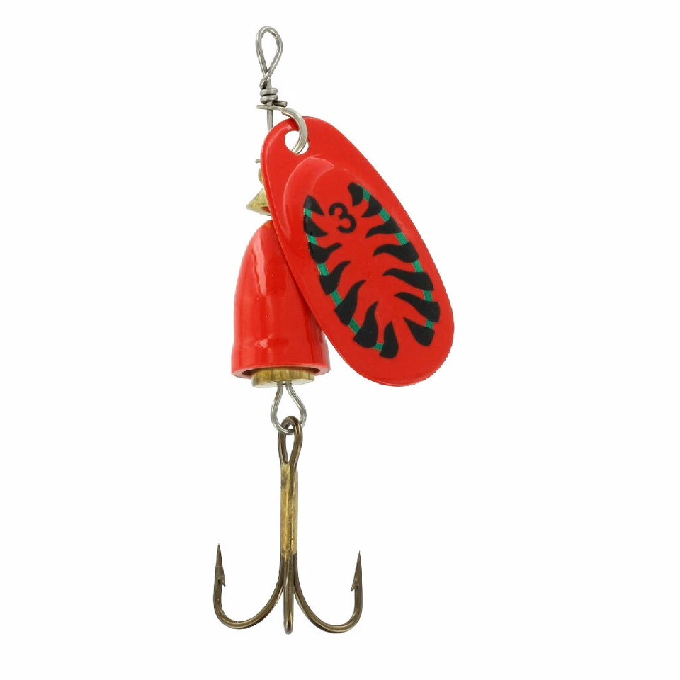 Jenzi Phantom-F Glockenspinner rot barsch Rapfen Hecht Forelle Barsch Spinner - Bild 1 von 1