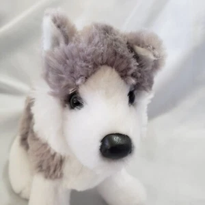 Douglas Cuddle Toy Husky Puppy Dog Plush Stuffed Animal Toy 8 Inch 2016 #3986 - Picture 1 of 10