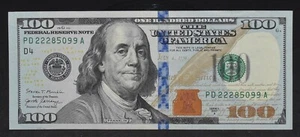 $100 dollar bill 2017A (SKU#75) - Picture 1 of 2