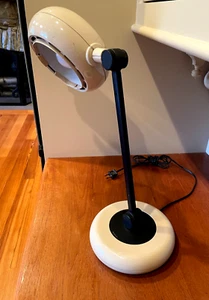 Vintage 1970s Park Sherman Tan Adjustable Portable Desk Lamp - Picture 1 of 12