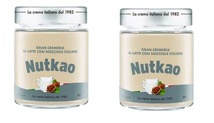 2x NUTKAO GRAN CREMERIA AL LATTE CON NOCCIOLE ITALIANE 350 GR.