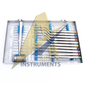 Kit cóncavo para levantar senos osteotomas cirugía dental offset mazo hidromiel recto - Imagen 1 de 3