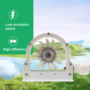 100-300W Turbina de Agua Pelton Turbina Hidroeléctrica Hidráulica - Imagen 1 de 10