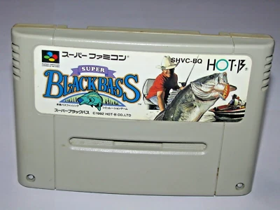 Super Black Bass Super Famicom SFC Japan import US Seller - Image 1 of 2