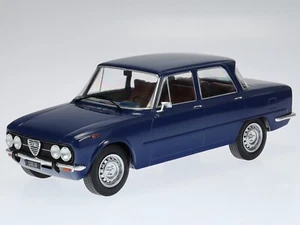 Alfa Romeo Giulia Nuova Super 1974 blu modello di auto 18147 MCG 1:18 - Foto 1 di 7