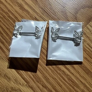 Playboy Body Jewelry Barbell (New Lot Of 2) - Picture 1 of 4
