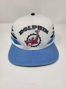 Gorra de béisbol bordada de ala plana con espalda a presión Pink Dolphin para hombre rara ajustable - Imagen 1 de 10