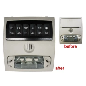 Panel de interruptores 6600R-3 soporte interruptores basculantes FORD RANGER PX S3 CONSOLA DE TECHO 2018~ - Imagen 1 de 4