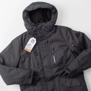 NWT Avalanche Outdoor Supply Company Men's Ski Jacket Charcoal Size Small - Picture 1 of 15