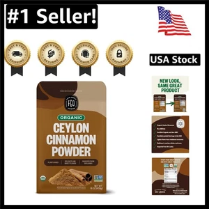 Canela orgánica de Ceilán en polvo 16 oz - especia pura de Sri Lanka para hornear y cocinar - Imagen 1 de 9