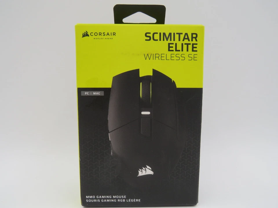 CORSAIR Scimitar Elite Wireless SE Gaming Mouse w/ 16 Buttons NEW SEALED - Image 1 of 3