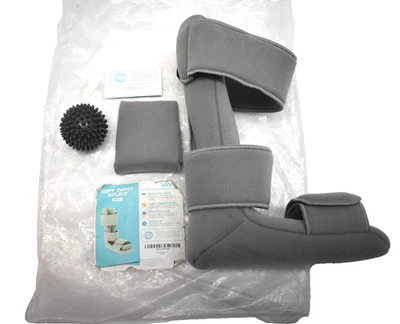 Vive Plantar Fasciitis Small Night Splint Plus Trigger Point Spike Ball Grey - Image 1 of 4