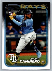 2024 Topps #628 Junior Caminero - Picture 1 of 2