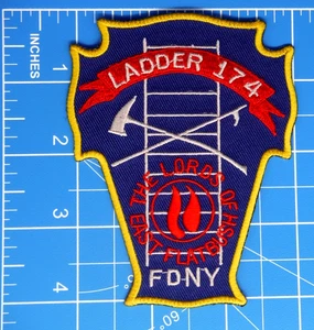 FDNY Ladder 174 Lords of East Flatbush patch -B - Picture 1 of 2