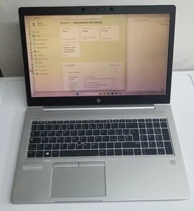 Notebook HP Elitebook 755 G5 Ryzen 7 2700U 16GB NVMe FULLHD 15.6" schermo giallo - Foto 1 di 5