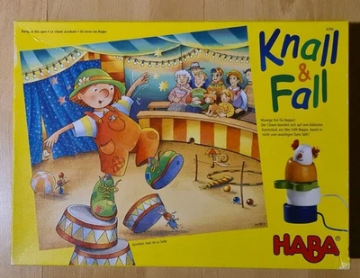 Knall & Fall - HABA 2003 - für 2-6 Spieler ab 5 Jahren - Geschicklichkeitsspiel - Bild 1 von 3