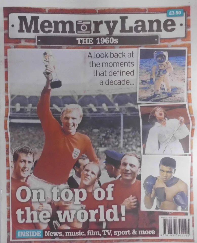 Memory Lane newspaper magazine 2025 The 1960s A look back at the decades moments - Image 1 of 1