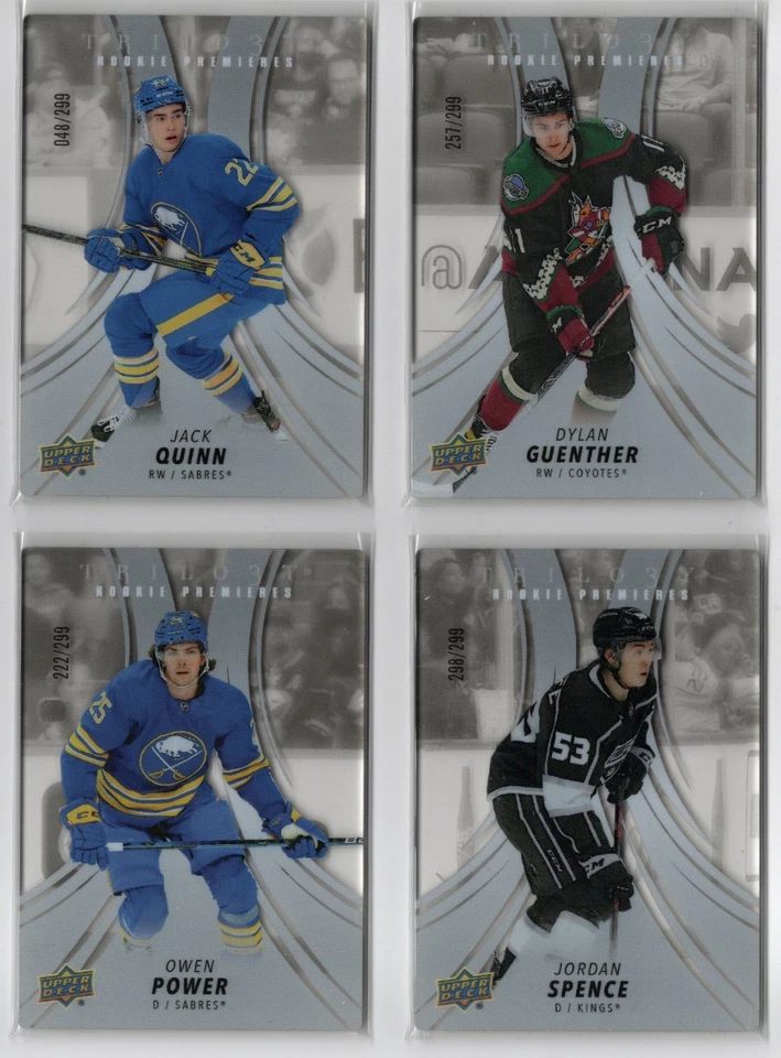 2022-23 Upper Deck Trilogy Rookie Premieres Premier Plexi #/299 Pick From List - Image 1 of 1
