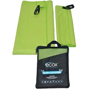 ecox Outdoors Microfiber Towel Fast Drying Soft Feel Fast Action Drying for Gym - Picture 1 of 8