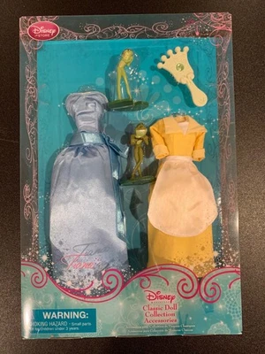 Disney Store Tiana Classic Doll Collection Accessories Wardrobe Set w/Frogs RARE - Image 1 of 2