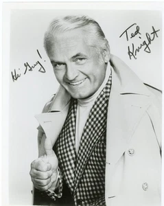 Ted Knight - Signed Vintage B&W Photograph - Bild 1 von 1
