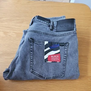 PS By Paul Smith Mens W30 Long Leg Tapered Fit Jeans Zip RRP £150 - Picture 1 of 7