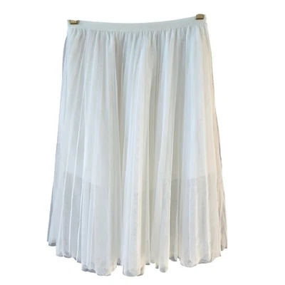 J. Falda midi plisada de tul Crew para niñas talla XL NUEVA SIN ETIQUETAS  Foto 1 de 4