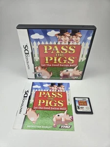 Pass The Pigs Let The Good Swines Roll Nintendo DS Game - Case - Manual - Picture 1 of 6