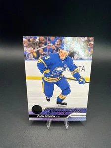 Zach Benson 2023-24 Upper Deck #474 Young Guns Rookie RC - Picture 1 of 11