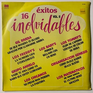 16 EXITOS INOLVIDABLES VOL II FEAT MATEMATICOS MEXICAN LP STILL SEALED GRUPERO - Picture 1 of 2